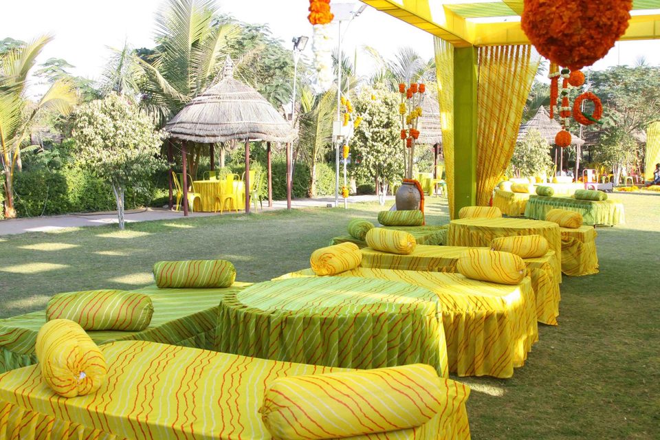 Destination wedding setting for Jaisalmer